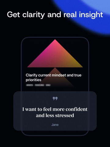 Aligned: AI Coach & Planner iPad screenshot