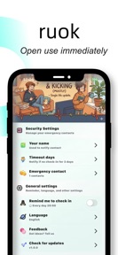 ruok - Loneliness Safety Check screenshot