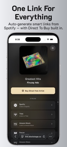 BlockStage: Music Distribution Screenshot 6 of 9