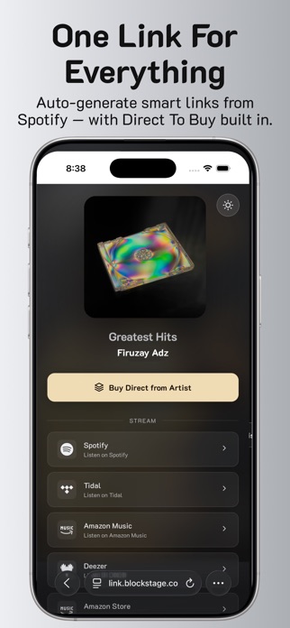 BlockStage: Music Distribution Screenshot 6 of 9