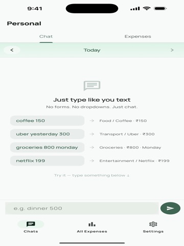 Expense Chat Tracker