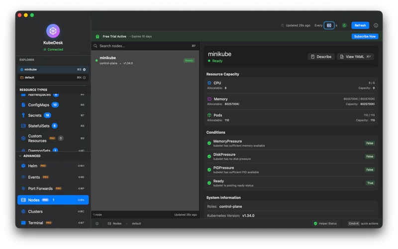 KubeDesk Pro screenshot