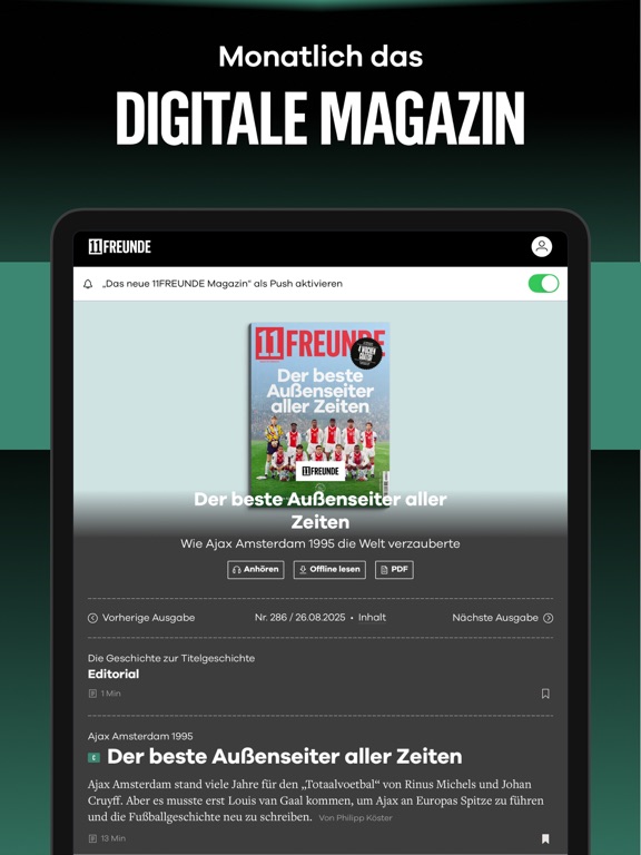Screenshot #6 pour 11FREUNDE - News & Liveticker