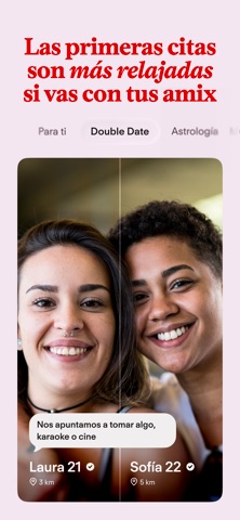 Tinder: citas, chat y amigos App Store preview screenshot 3