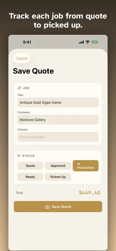 Mitre: Picture Framing Studio screenshot 5 of 10