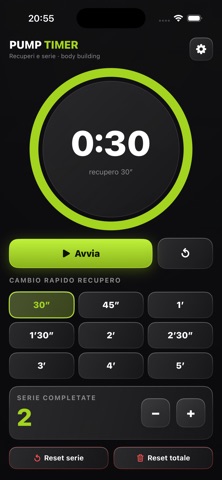 Pump Timer – Gym Rest Timer Screenshot 1 of 4