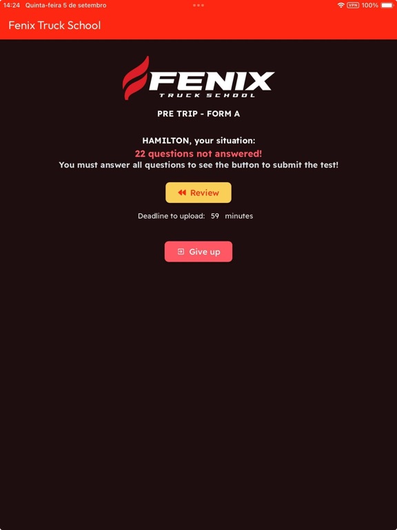 App screenshot