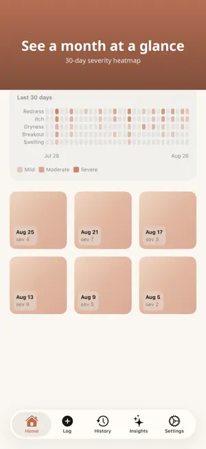 Flara Pro: Skin Trigger Diary screenshot 4