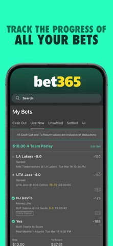 bet365 Sports Betting iPhone screenshot 8