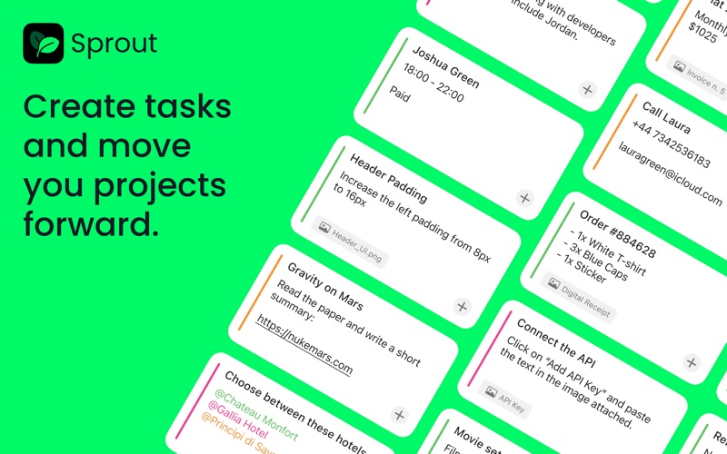 Sprout: Kanban Board & Tasks screenshot