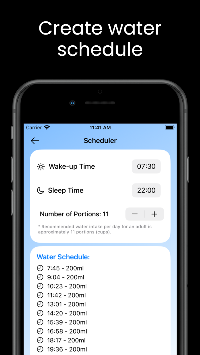 Water Tracker Reminder Drink