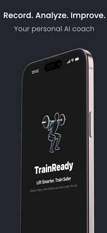 TrainReady: AI Form Check Screenshot 1 of 5