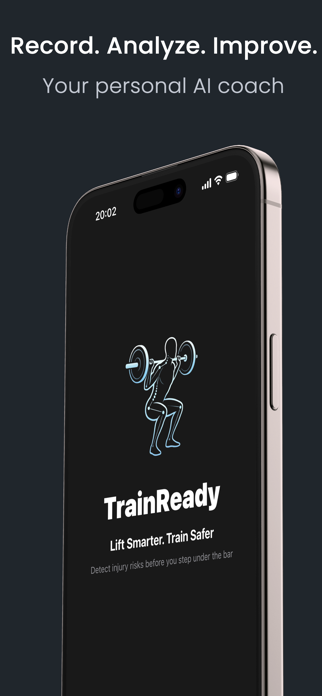 TrainReady: AI Form Check Screenshot 1 of 5