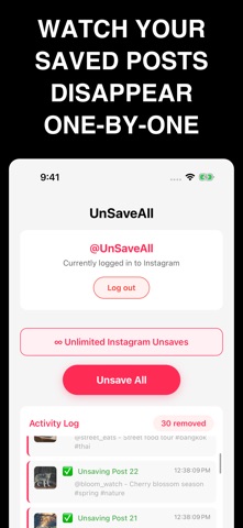 UnSaveAll: Mass Unsaver Screenshot 2 of 4