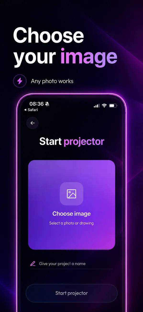 Screenshot #3 pour Drawing Projector Lite