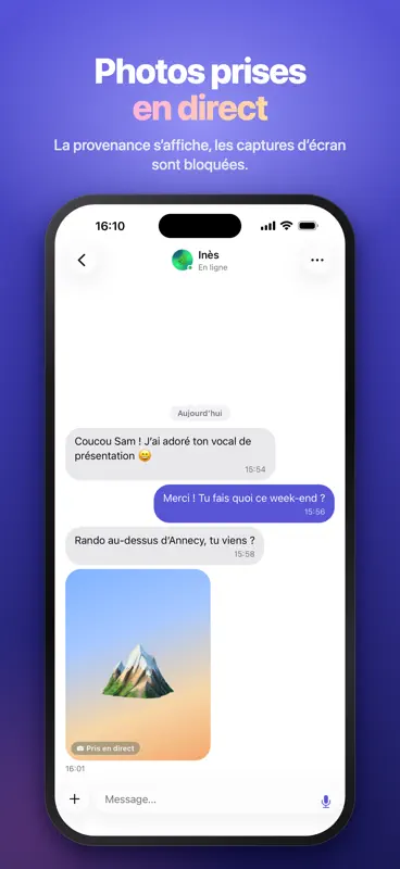 ConnectedMe2 : chat & stories screenshot 6 of 8