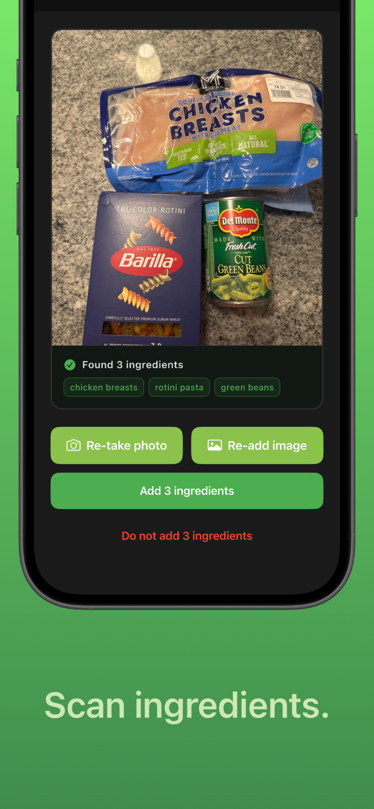 Yummy Pantry: Recipe Builder
