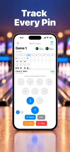 Bowling XP - Score Keeper screenshot 1