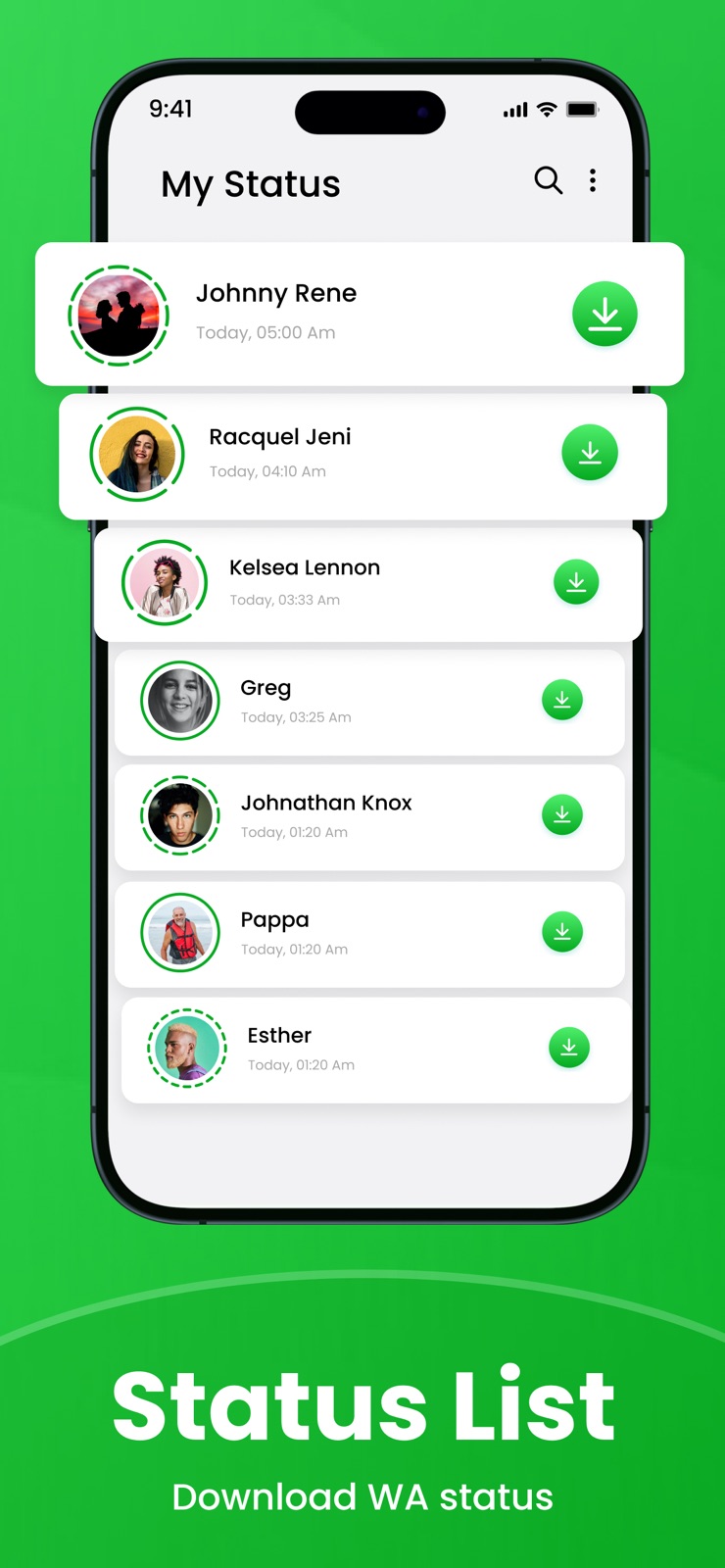 Status Download For Whatsapp + iphone screenshot 2