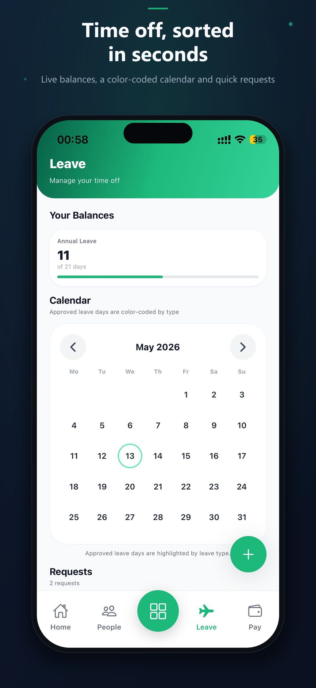 Arche HR screenshot 3