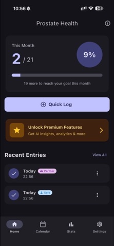 Prostate Guard - Tracker Screenshot 1 of 3