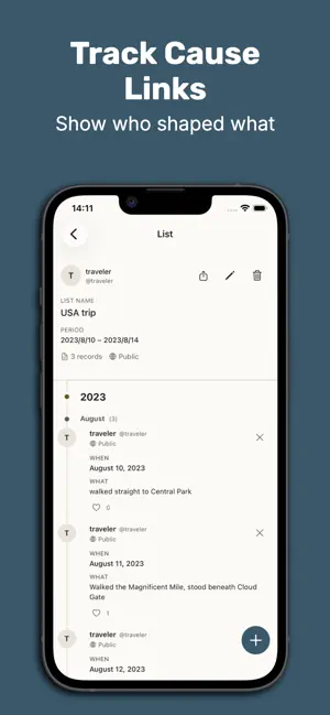 Our Story Log screenshot 3
