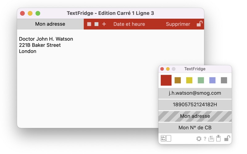 Screenshot #2 pour TextFridge