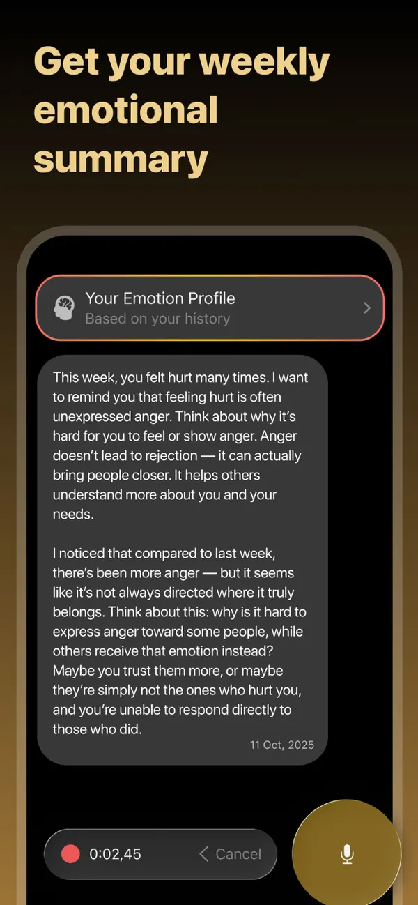 Screenshot #3 pour Conteneur : émotions IA