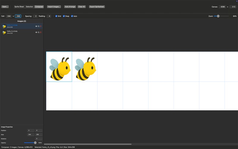 SpriteCut screenshot