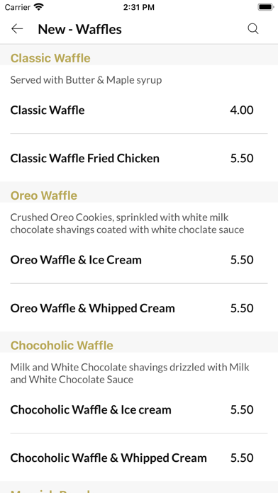 Moorish Grill Screenshot