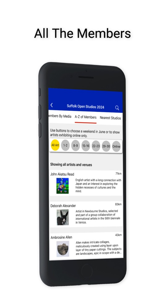 #2. Suffolk Open Studios 2025 (iOS) بواسطة: Atlas Live