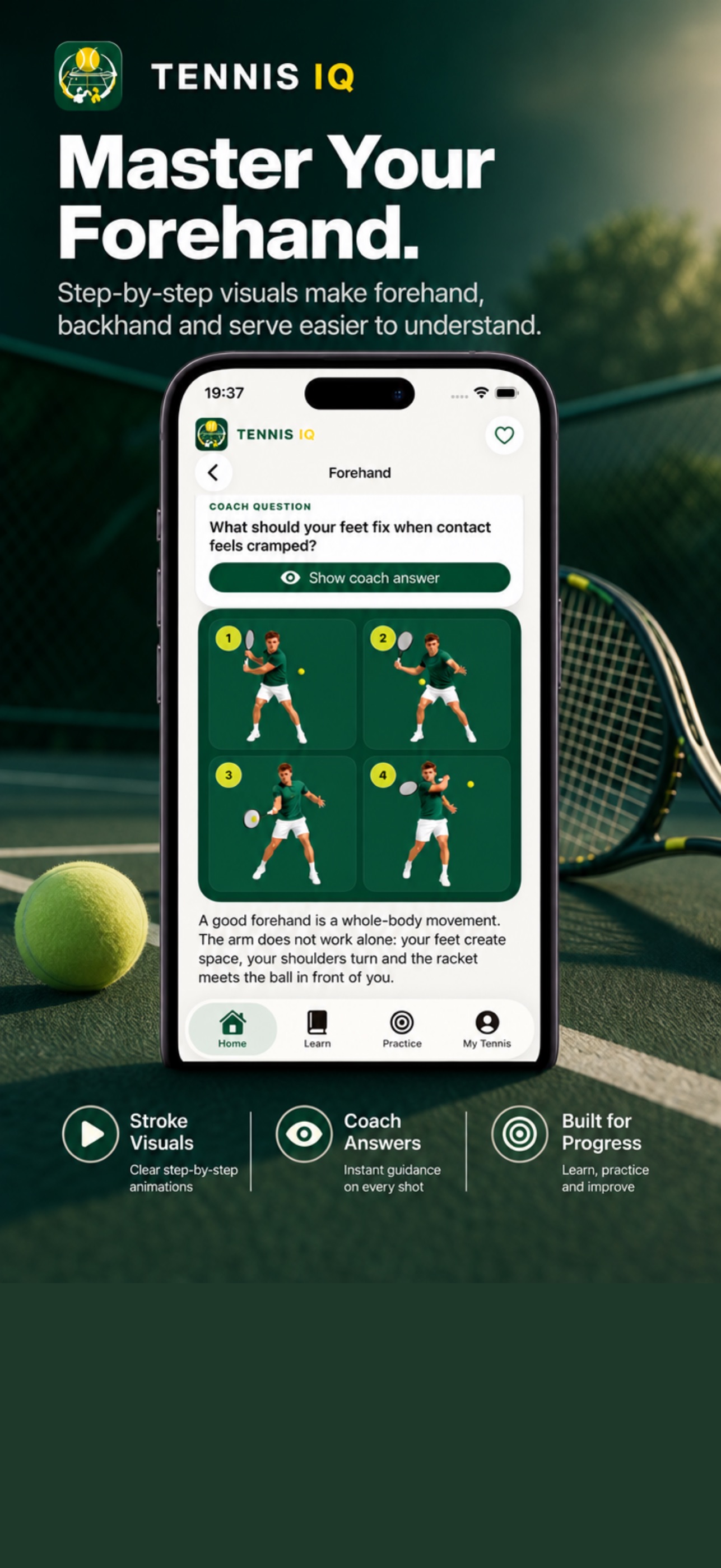 Screenshot 5 of Tennis IQ: Learn Tennis