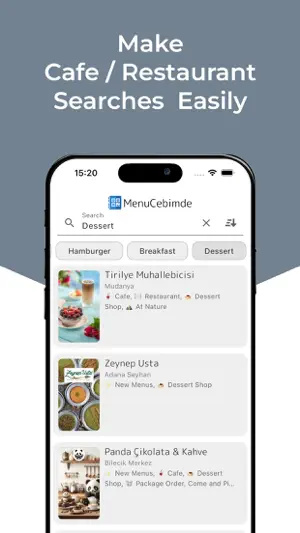 MenuCebimde screenshot 3