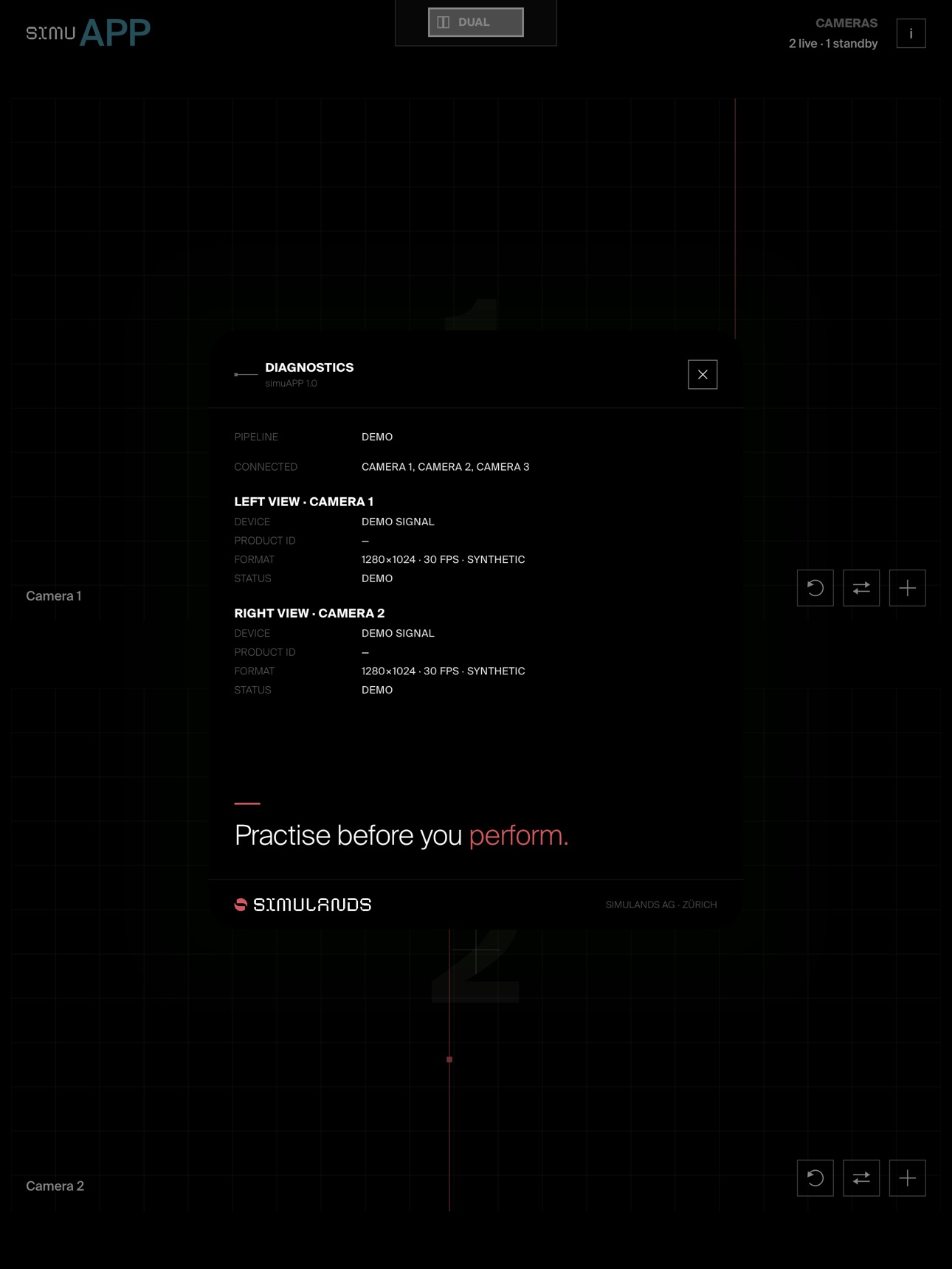 Screenshot 1 of simuAPP for simuGO
