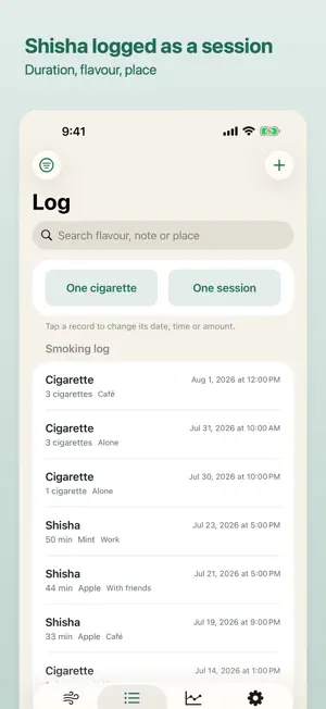 Nasma: Quit Smoking + Shisha screenshot 2