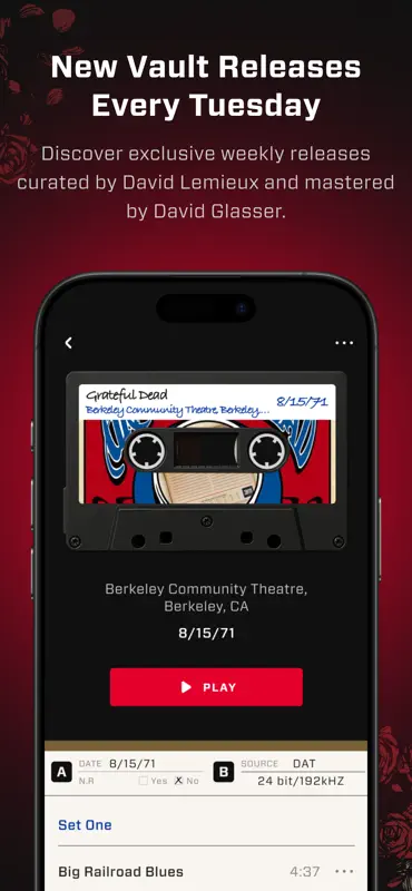 Play Dead: Grateful Dead App screenshot 3 of 5