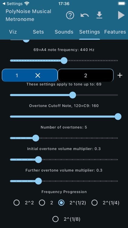 PolyNoise Musical Metronome screenshot-7
