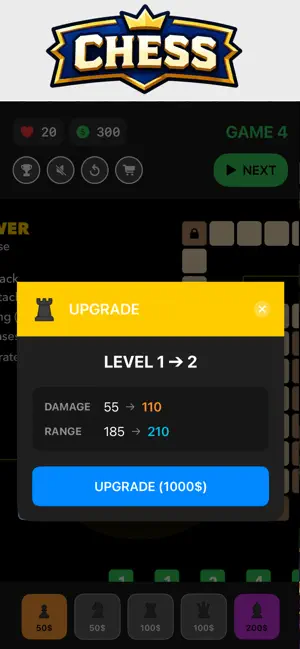 Rook Tower TD: Chess Defense screenshot 4