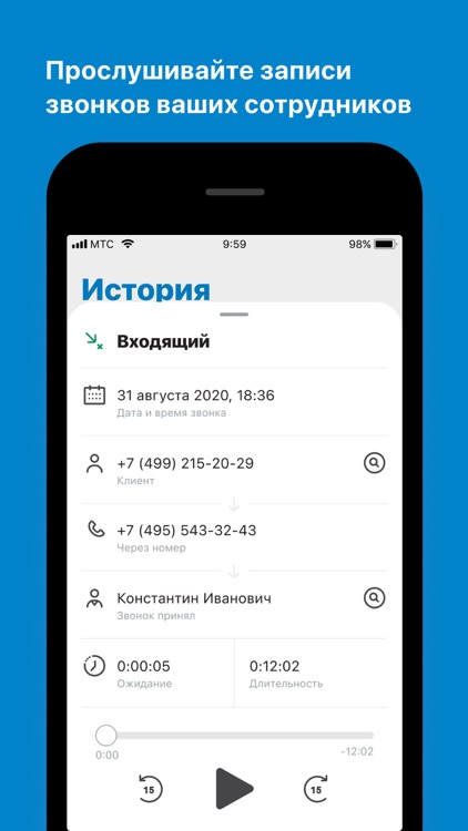 МГТС Виртуальная АТС