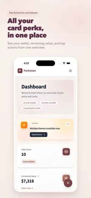 Perkmon: Smart Perks screenshot 1