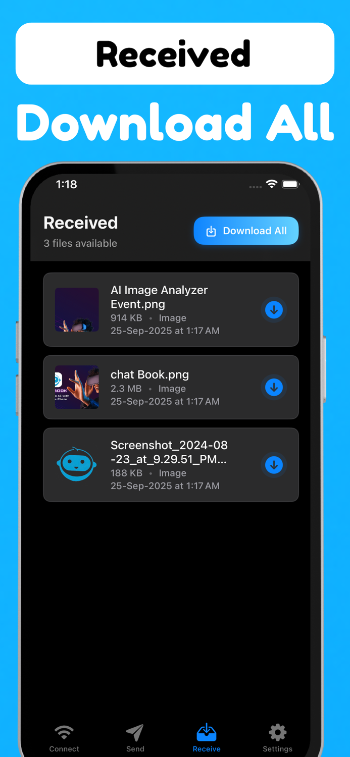 Offline Files Share - FlowSend