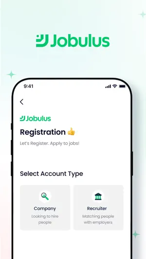 Jobulus Recruiter screenshot 1