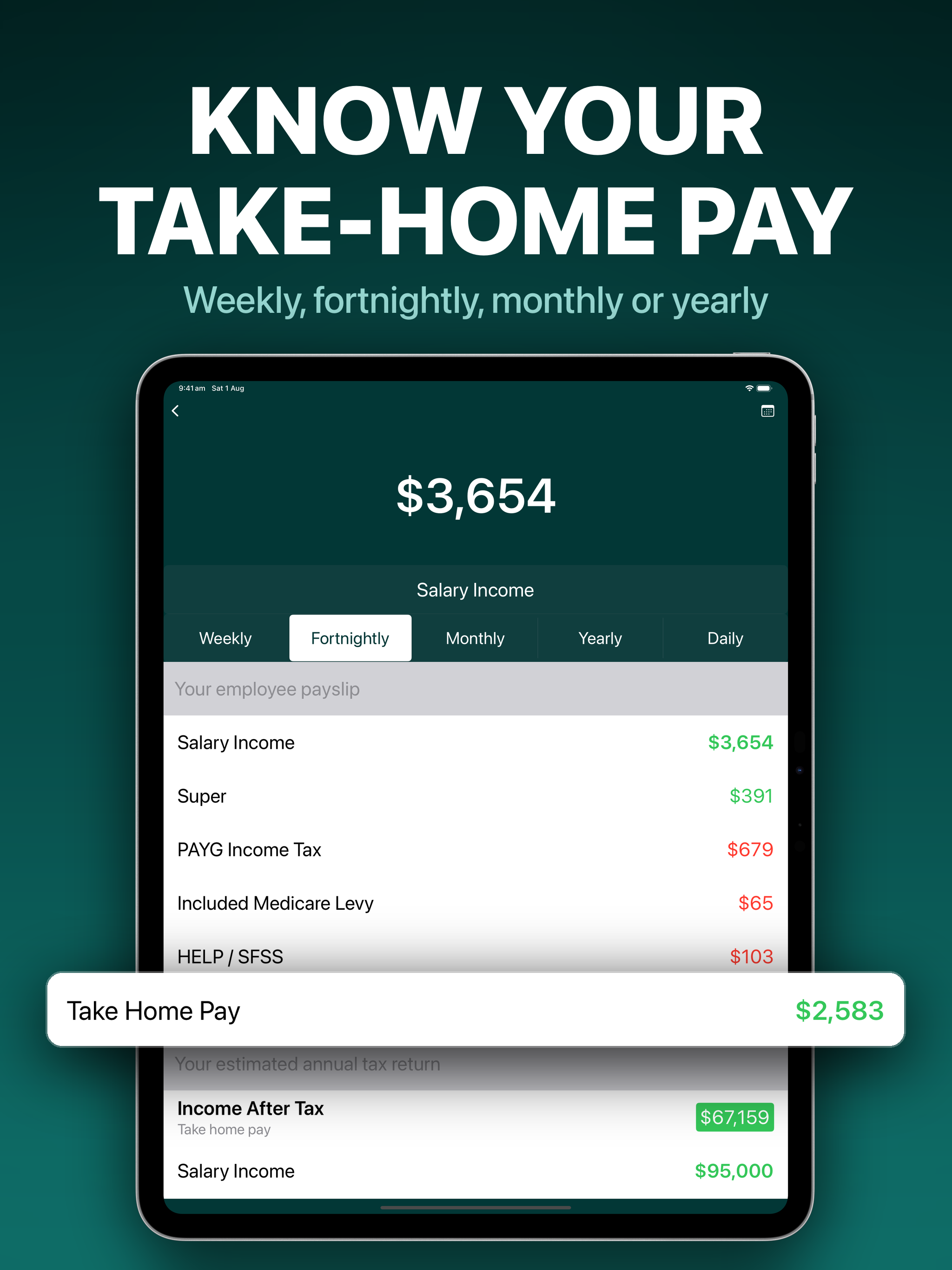 Tax Calc Aussie screenshot 7
