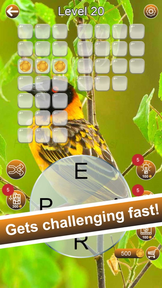 #3. Word Soar - Fun Puzzle Game (iOS) 由: BITZARDRY SOFTWARE PRIVATE LIMITED