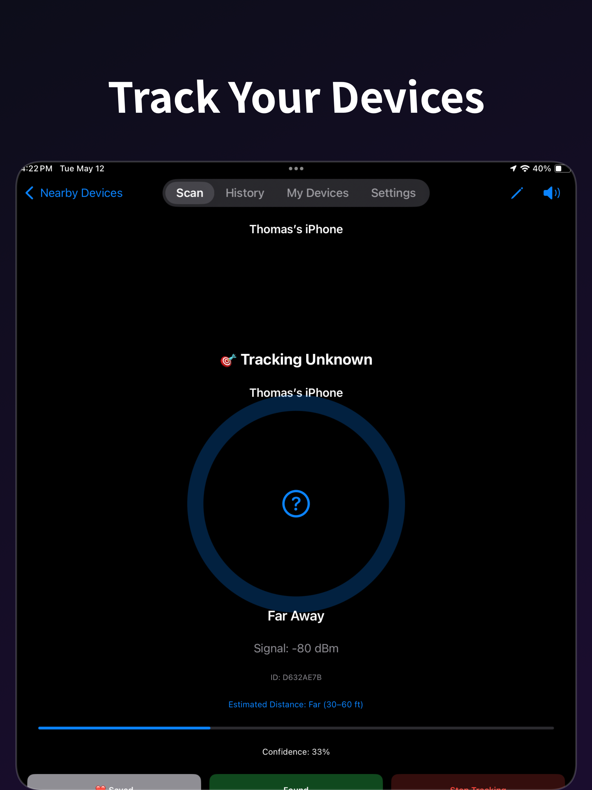 TrackBlu: Find Lost Devices