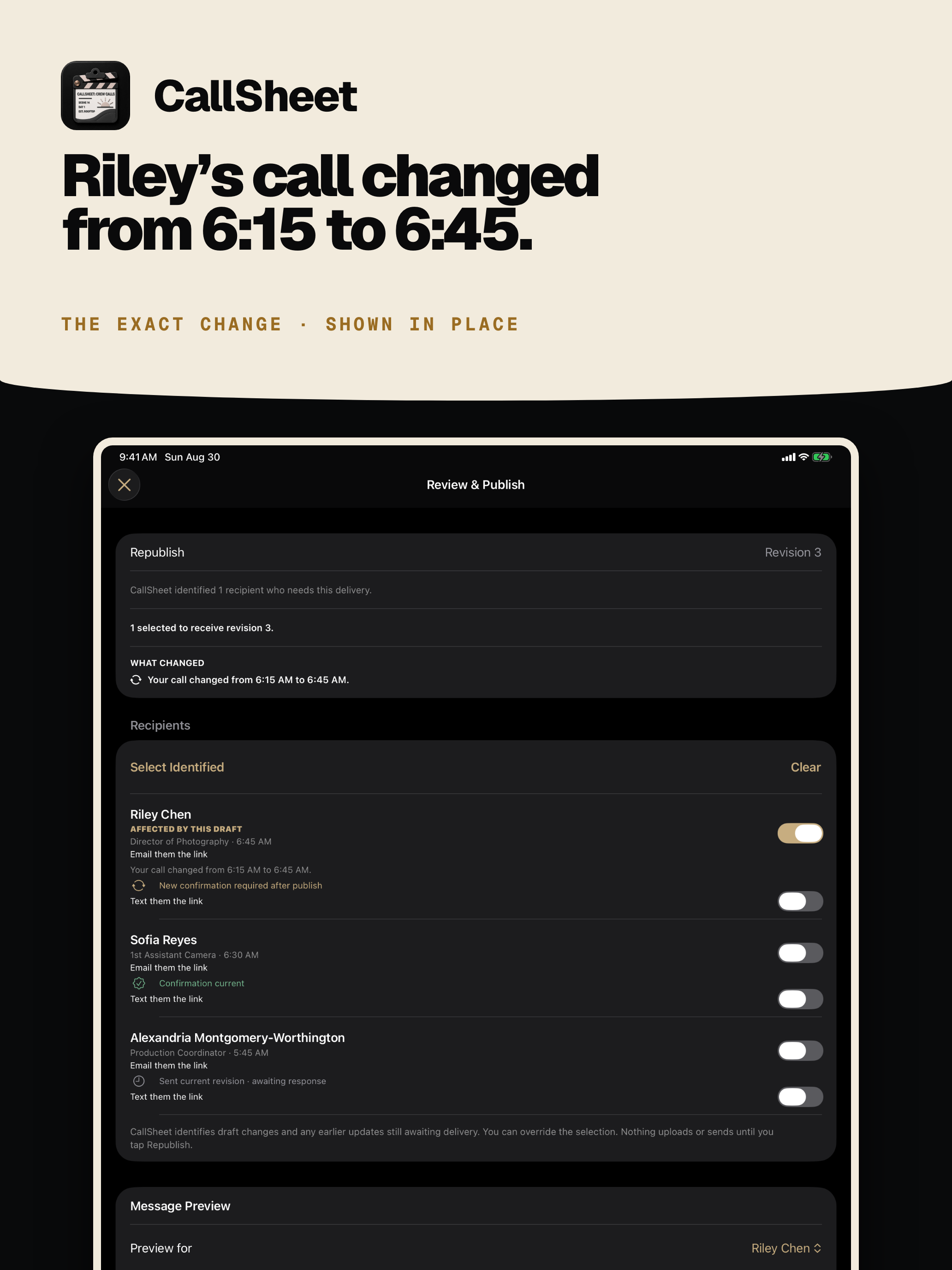 CallSheet: Crew Calls screenshot 15