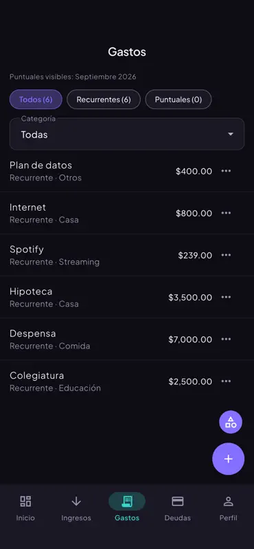 Vesta: AI Finance Copilot screenshot 3 of 5