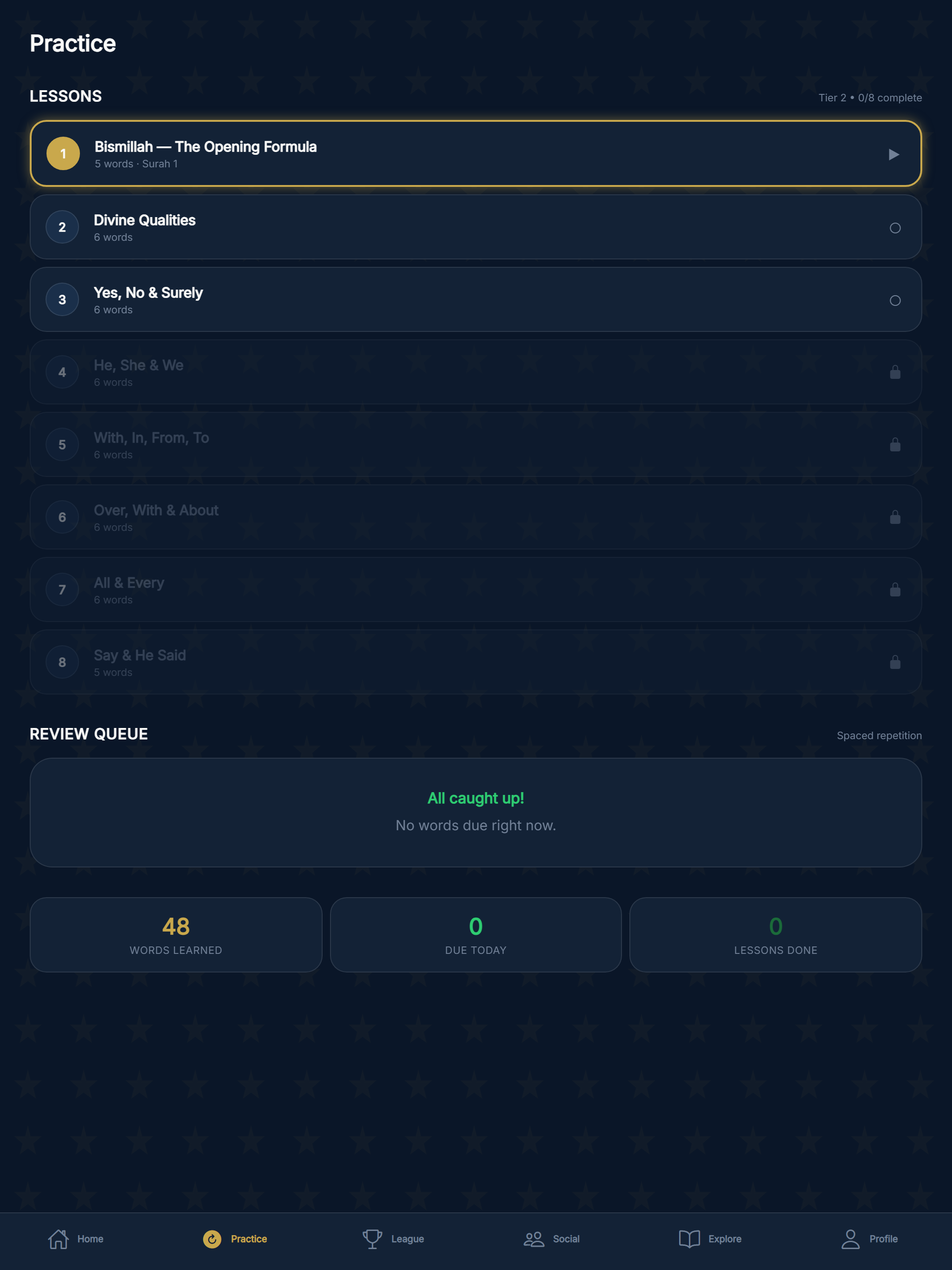 QuranLingo: Learn Quran Arabic screenshot 10