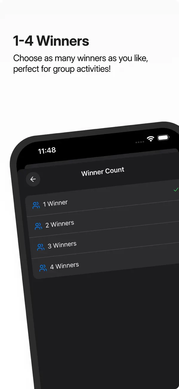 Screenshot #2 pour Random Finger Picker & Chooser
