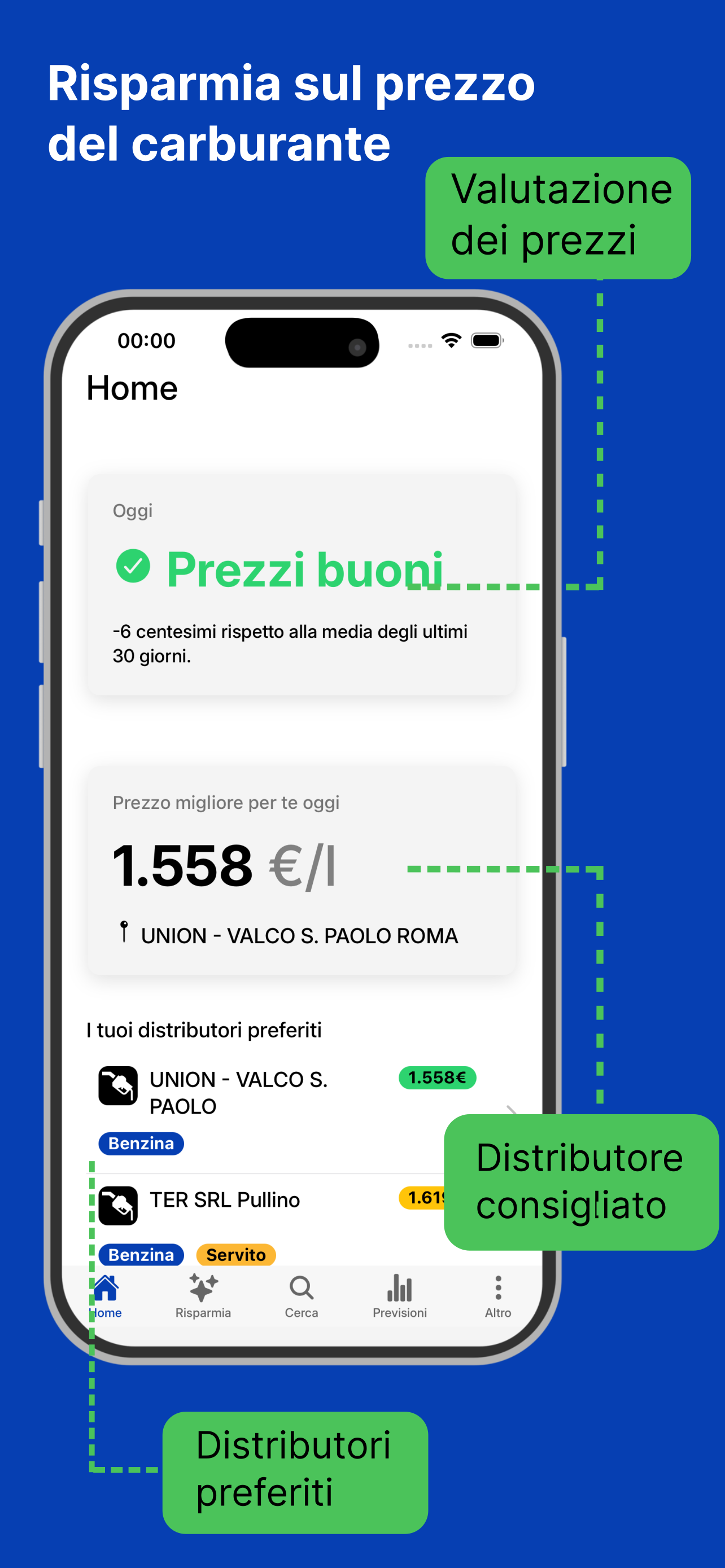FuelBot - risparmia sul pieno